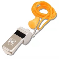 YQ Stainless Steel Whistle High Sound High Volume Whistle Coach Children Outdoor Referee Sports Teacher Special Whistle
