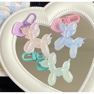 [Bambi] Ins Cute Ballon Puppy KeyChain can match with our pouch 🧸🎀