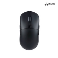 RAKK DASIG X Ambidextrous Hotswap Trimode PMW3325 Huano 80M RGB Gaming Mouse Black/ White