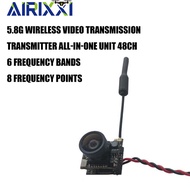 AHD 720P FPV Camera with Built-in 5.8G 40CH VTX for Micro Drone, Ultra-Compact 12x15x9.5mm Design wi