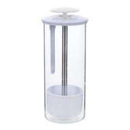 Herb Keeper Jar Refrigerator Herb Saver Storage Jar with Ventilation Slots And Drainage Holes Cilant