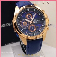 Casio edifice original quartz analog watch for men's/jam tangan Lelaki battery Watche