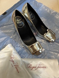 Roger Vivier 金色高踭鞋 36.5