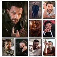 b-Ben Affleck Poster No Frame Canvas Painting Wall Art For Living Room Modern Home Decor