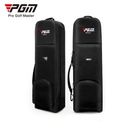 PGM Golf 4 color waterproof Nylon foldable travel golf bag with wheels