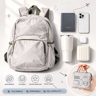 [Brand Unknown] Foldable Travel Backpack, Lightweight Portable 21L Storage Bag