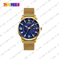 Guaranteed Men 's Watches Waterproof H8g5 Analog Skmei 9166 Blue Water Resistant 30m