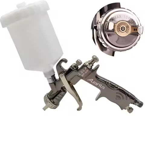 LVLP Car Spray Gun Auarita MP-500 Spray Paint Gun 1.3mm Nozzle Gravity Air Sprayer High Atomizing Au