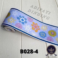 [PAY ON DELIVERY] Wallpaper Border Sticker/List Border B028-4 Size 10.5Cm X 10M