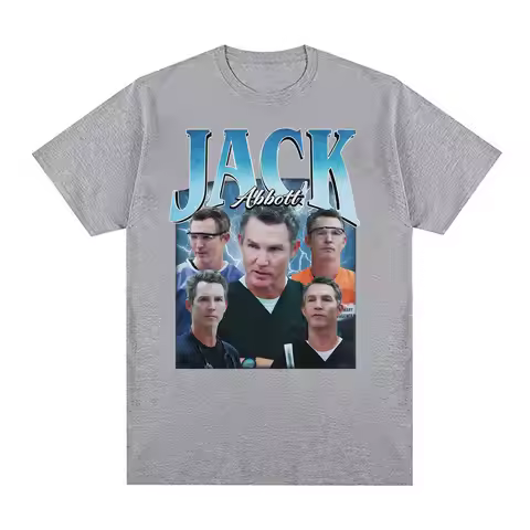 TV Character Dr. Jack Abbott Graphic T-shirt Jack Abbott Vintage Style Tee Shirt Men Women Harajuku 