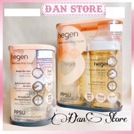 Genuine Hegen milk bottles 60ml 150ml 240ml 330ml full box, separate set to change nipples 1 2 3 Y, 