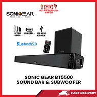 SONIC GEAR BT5500 SOUND BAR & SUBWOOFER