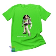 Custom Children's T-shirts with Buzz Lightyear Images, Latest Children's Cartoon Clothes, Premium Ma