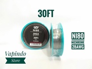 Youde UD Nichrome 28 AWG 30 Feet Nikrom Ni 80 authentic Vape Coil