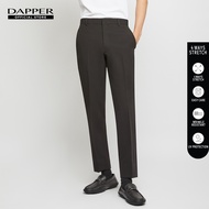 DAPPER กางเกงทำงาน รุ่น 4 Ways Stretch ทรง Slim-Fit สีดำ