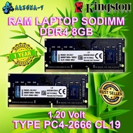 KINGSTON Ram Sodim Ddr4 8Gb PC4-2666