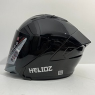 BXP Helioz Glossy Black Helmet - SNI Helmet Adult Helmet