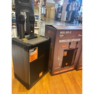 portable karaoke sound system speaker PMPO 1000watt  support Bluetooth /usb/aux/radio