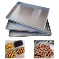 Nastar pan sizes 28cm and 26cm|Loyang Bolu Material Aluminum non-stick Loyang Oven