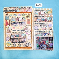 (AJ) Nct Dream Sticker Book Nono Cool Sticker Book per Book Birthday souvenir