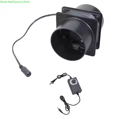 8cm Duct Fan 12V Adjustable Speed Motor For 3D Printer Enclosure Bathroom Ventilation And Workshop A