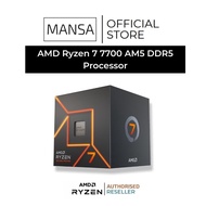 AMD Ryzen 7 7700 AM5 DDR5 Gaming Processor