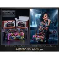 KIMISO KMS-809 PRO Karaoke Speaker 60W | Portable Bluetooth Speaker with 2 Wireless Microphones | RG