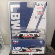 Mini GT 132 LB*WORKS Nissan GT-R - 46 Infinite Motorsport - Free Protector