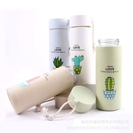 [500ML] CACTUS BOTTLE / CACTUS GLASS BOTTLE / UNIQUE GLASS BOTTLE