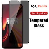 Anti Spy Privacy Tempered Glass for Xiaomi Redmi Note 13 12 9 12S 12 10 10S 9T 10T Poco X6 X5 Mi11