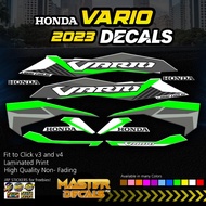 ♞,♘HONDA CLICK VARIO STOCK DECALS