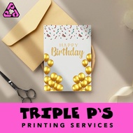 Birthday Invitation Card - 3R | 4R | 5R Size