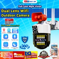 PDM Dual Lens CCTV WIFI Camera Wireless Outdoor CCTV Camera 360 8MP Auto Tracking Full Color Night Vision