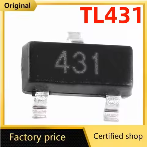 100Pcs/Lot Brand new and original TL431 TL431A SOT-23 431 SOT SMD TO-92 Voltage Regulator IC Stabili
