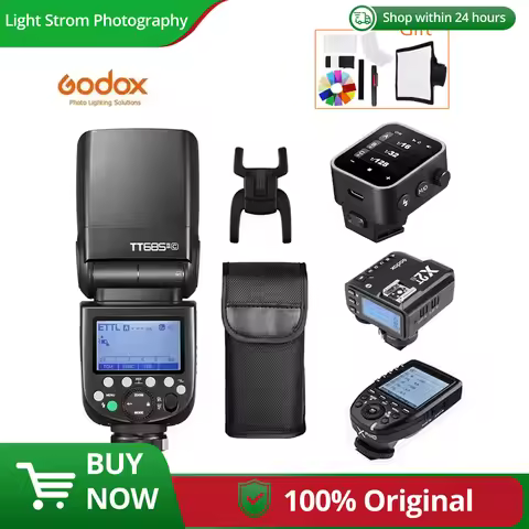 GODOX TT685II Camera Flash Light TTL 2.4G HSS 1/8000s GN60 Wireless Speedlite TT685 II for Canon Nik