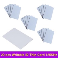 Thin Card 125khz writable rewrite T5577 RFID Keycard for rfid writer