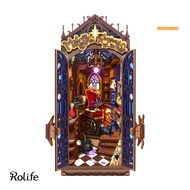 Rolife Book Nook Robotime - Magic Fantasy Corner TGB14 – Fantasy Magic Book Corner with LED Light