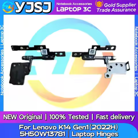New Original Laptop Notebook Hinges For Lenovo K14 Gen1(2022H) 5H50W13781 built-in left and right LC