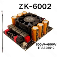 【Pocainoe】ZK-6002/ZK-3002  แอมขับซัพ 600W+600W ของแท้ แอมป์จิ๋วขับซับ ZK-6002 แท้ แอมป์จิ๋ว TPA3255 