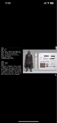 全新未開INART 1/6 Aragorn植髮版，魔戒 指環王 阿拉剛