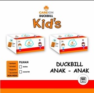 MASKER ANAK PUTIH POLOS - DUCKBILL ANAK PUTIH POLOS KODE 178