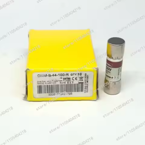 1PCS Fast Acting FUSE DMM-B-44/100-R 1000V 0.44A FOR FLUKE MULTIMETER F15B F17B Dimensions:10*35mm
