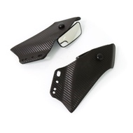 For Honda CBR650R CBR1000RR Universal Motorcycle Adjustable Flank Spoiler Fairing with Mirrors CBR65