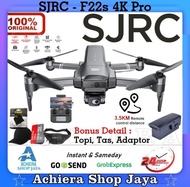rc drone sjrc f22s 4k pro &amp; sjrc f11s 4k pro gimbal eis camera - sjrc f22s 2battery