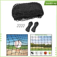 [LovoskibcMY] Baseball Backstop Net for Batting 118.11x118.11ft Ball Stop Heavy Duty Field