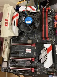 i7-6700k 處理器 送主機板（記憶體插槽可能有異常）