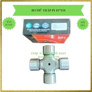 Bi chữ thập xe tải, xe ben Kamaz. Mã số EQ140-3, Kích thước 41x118, phanh (rãnh phe) trong