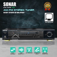 SONAR TU-222 FM Tuner AM Tuner AM/FM Component Tuner for Amplifier Receivers