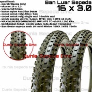 Outer Tire 16 x 3.0 Jumbo Large Children's Bike BMX Mini Selis 16x3.0 30 3 0