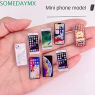 SOMEDAYMX 1:12 Miniature Phone, 1:12 Decoration Dollhouse Mobile Phone Model, Mini Phone Model Minia